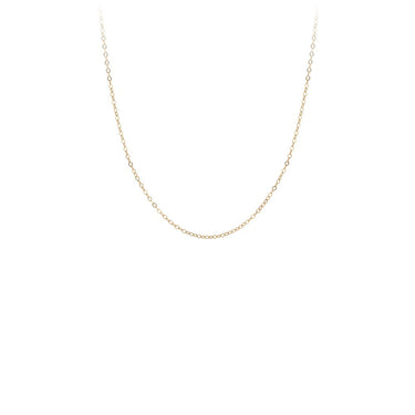 14k Gold Extra Light Flat Oval Chain - Magpie Jewellery