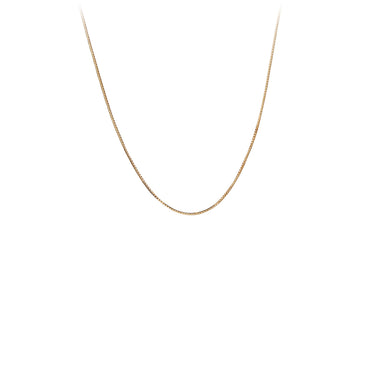 14k Gold Octava Box Chain - Magpie Jewellery