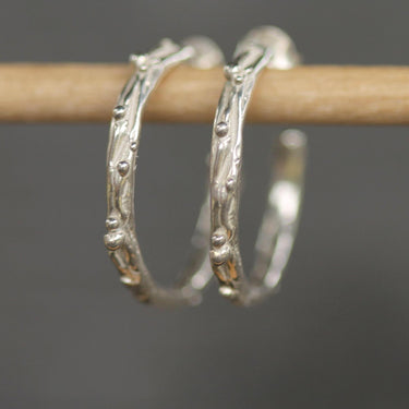 Mermaid Hoops - Magpie Jewellery