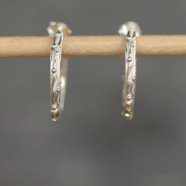 Mermaid Hoops - Magpie Jewellery