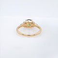 1.15ct Australian Teal Sapphire Engagement Ring | Magpie Jewellery