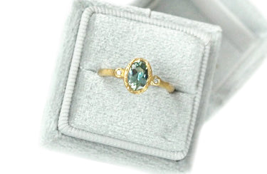 Anais Green Sapphire Ring
