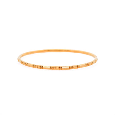 Magpie Vintage- 18k Continuous Bangle