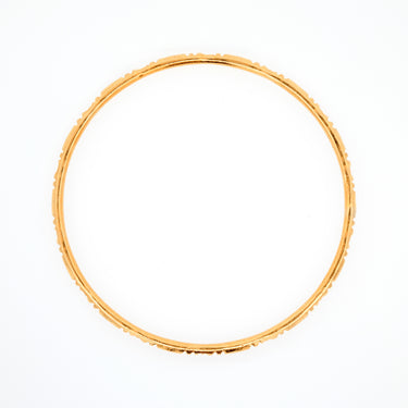 Magpie Vintage- 18k Continuous Bangle