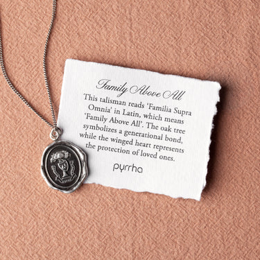 Family Above All Talisman - Magpie Jewellery