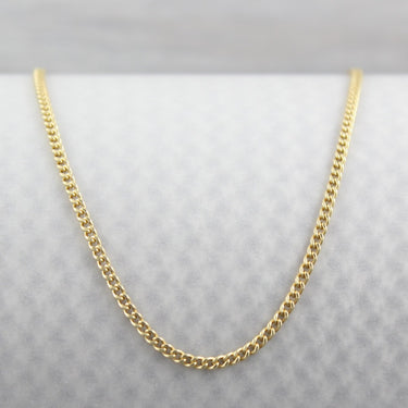 Curb Chain | Magpie Jewellery | Yellow Gold