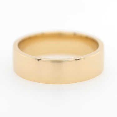 Flat Wedding Band | Magpie Jewellery