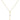 'Luna' Paperclip and Keshi Nugget Necklace - Magpie Jewellery