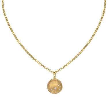 'Luna' Scattered Star Coin Necklace - Magpie Jewellery