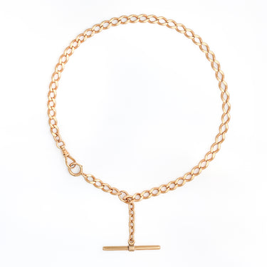 Magpie Vintage 14k Yellow Gold Watch Chain Necklace