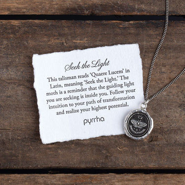 Seek the Light Talisman - Magpie Jewellery