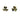 Clover Studs - Magpie Jewellery