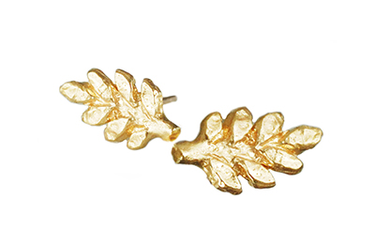 Gold Branches Studs | Magpie Jewellery