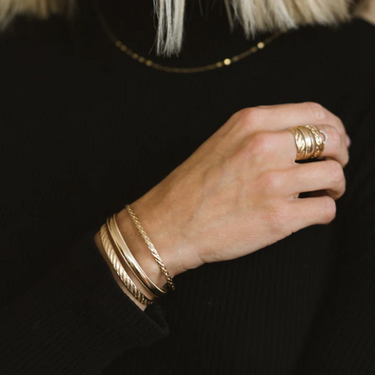 Bardot Cuff Bracelet - Magpie Jewellery