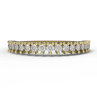 Yellow gold Ring with Diamonds