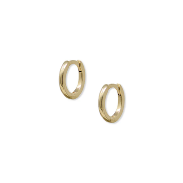 14K Yellow Gold Hoop Earrings
