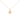 12mm 'Boulder' Dancing Diamond Disc Necklace | Magpie Jewellery
