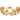 14k Yellow Gold ring shaped to be a wreath made up of textured leaves