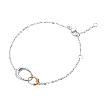 Offspring Interlocked 18K Gold and Silver Bracelet - Magpie Jewellery